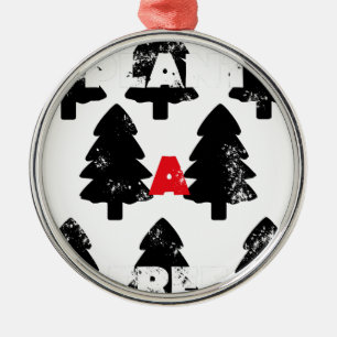 Plant A tree Pattern Metal Tree Decoration