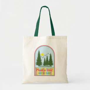Plant a Tree, Safe the Forest, Earth day Cool Tote Bag