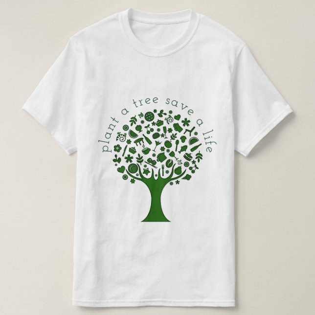 Plant a Tree T-Shirt (Design Front)