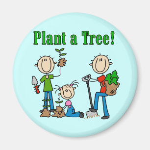 Plant a Tree T-shirts and Gifts Magnet