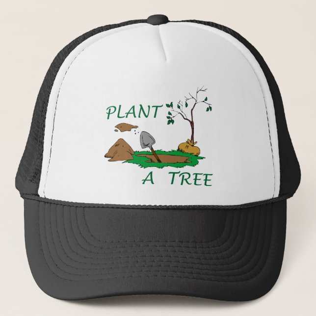 Plant a Tree Trucker Hat (Front)