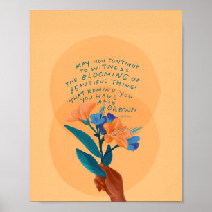 Plant Art by Black Woman Artist Poster