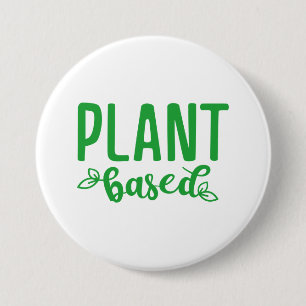Plant Based 7.5 Cm Round Badge