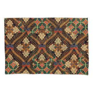 Plant-Based Indonesian Batik: Distinctive Patterns Pillowcase