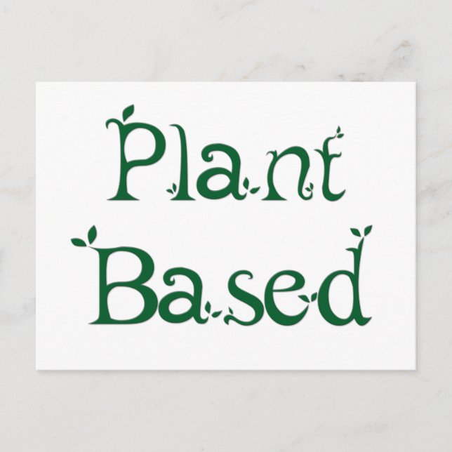 Plant Based Postcard (Front)
