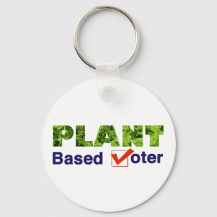 Plant Based Voter Key Ring