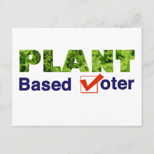 Plant Based Voter Postcard