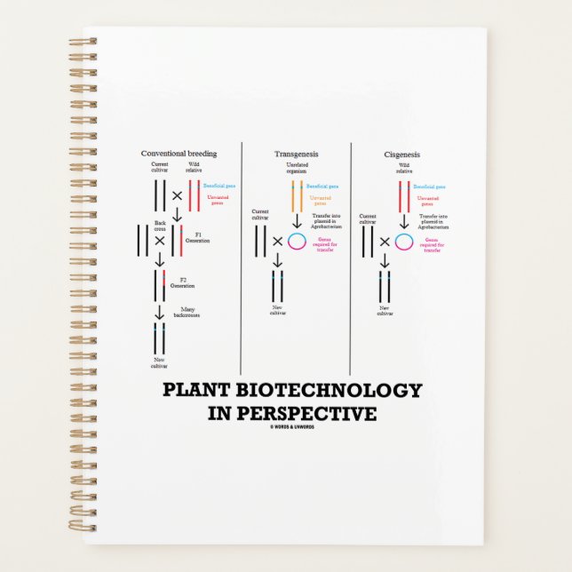 Plant Biotechnology In Perspective (Transgenesis) Planner (Front)
