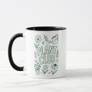 Plant Club Gardening Plant Lover Mug