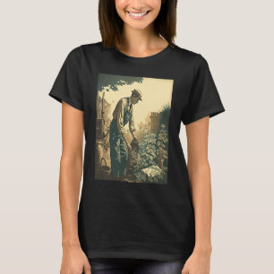 Plant Collector Botanist Dad Vintage Style Gardene T-Shirt