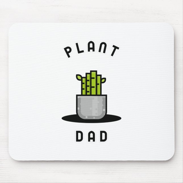 Plant Dad Mouse Pad (Front)