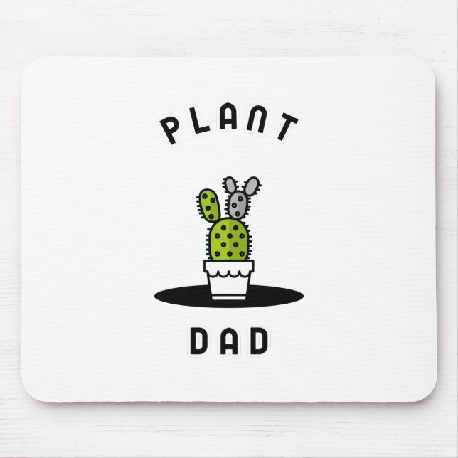 Plant Dad Mouse Pad (Front)