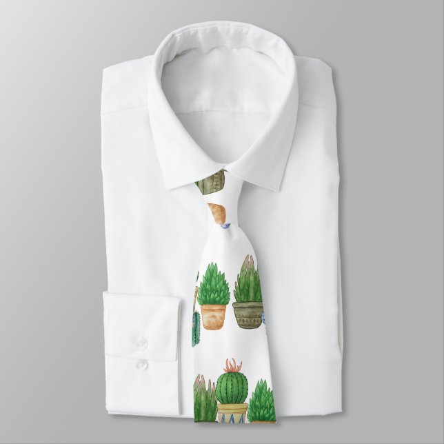 PLANT DAD  NECK TIE (Tied)