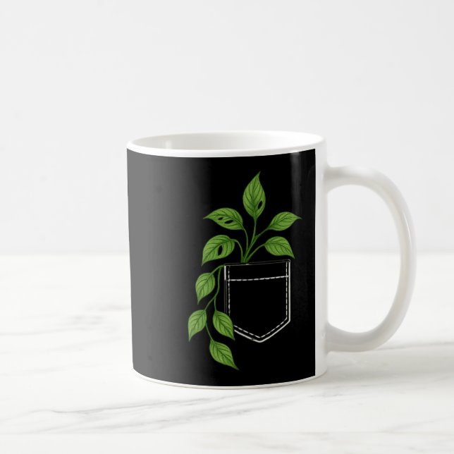 Plant Dad Plant Moms, House Plan Gardener Grow Tho Coffee Mug (Right)