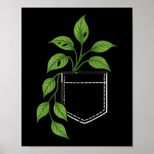 Plant Dad Plant Moms, House Plan Gardener Grow Tho Poster (Front)