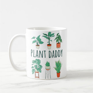 Plant Daddy Nature Botanical Gardener Plant Dad Ga Coffee Mug