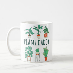 Plant Daddy Nature Botanical Gardener Plant Dad Ga Coffee Mug