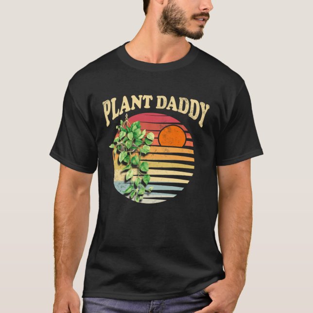 Plant Daddy Nature Botanical Gardener Plant Dad Ga T-Shirt (Front)