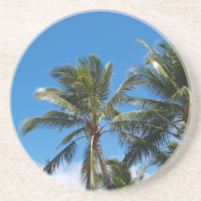 Plant/Flower Series---Palm Trees Coaster (Front)