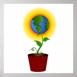 Plant For Earth Poster