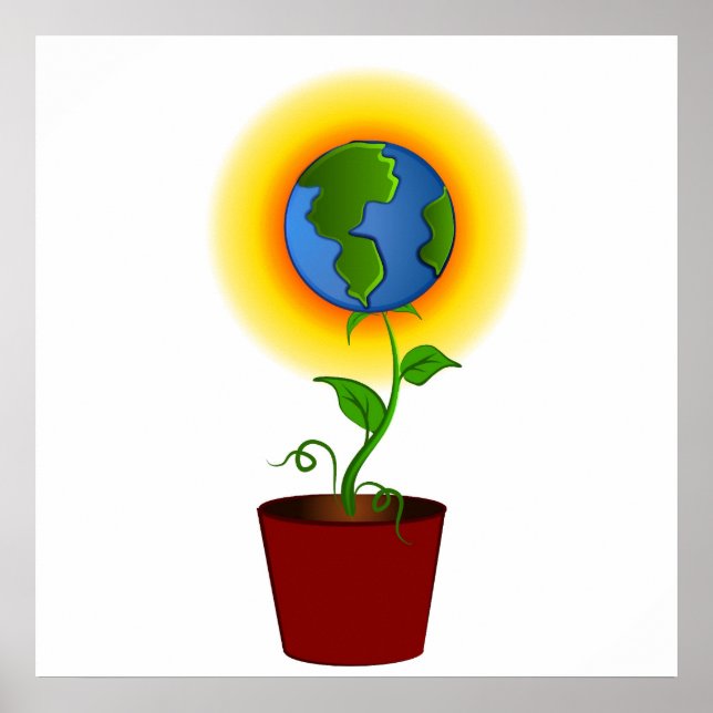 Plant For Earth Poster (Front)