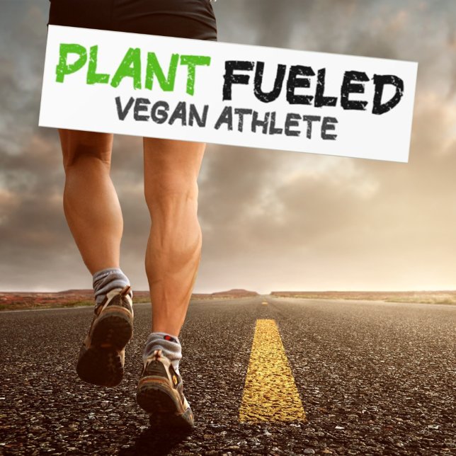 Plant Fuelled, Vegan Athlete, Car Decal (Creator Uploaded)