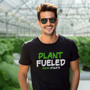 Plant Fuelled (Vegan Athlete) Green Fitness Unisex T-Shirt