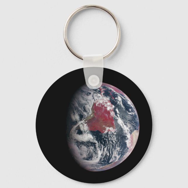 Plant Growth On Planet Earth. Key Ring (Front)