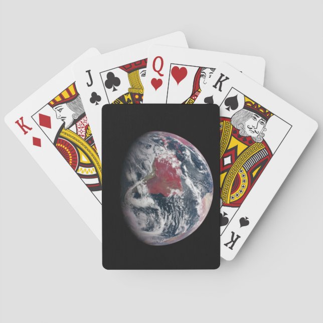 Plant Growth On Planet Earth. Playing Cards (Back)