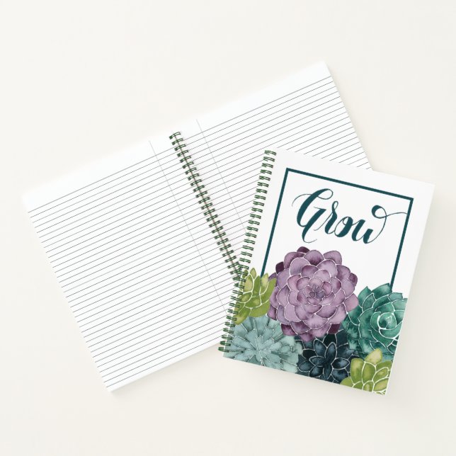 Plant Happiness | Grow Harvest Love Notebook (Inside)