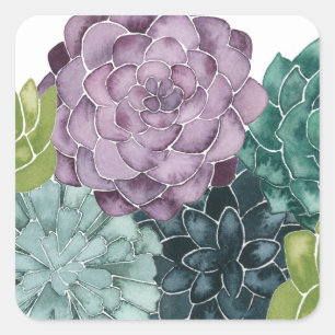 Plant Happiness   Grow Harvest Love Square Sticker