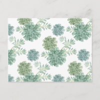 Plant Happiness | Succulent Pattern