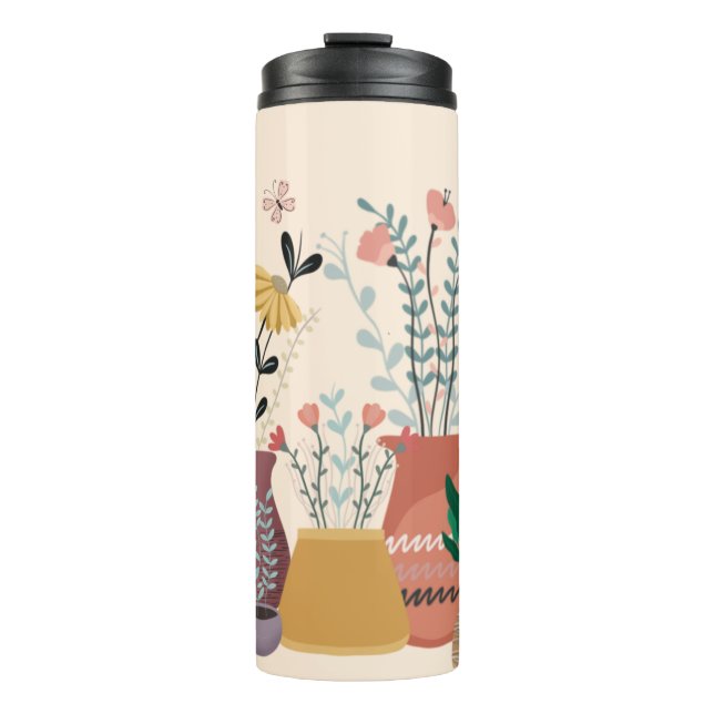Plant Happy Thermal Tumbler (Front)