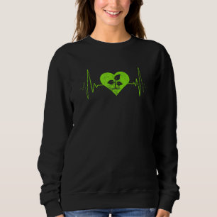 Plant Heartbeat Gardener Gardening Sweatshirt