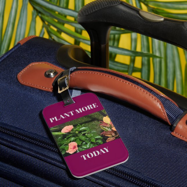 PLANT JOY LUGGAGE TAG (Front Insitu 1)