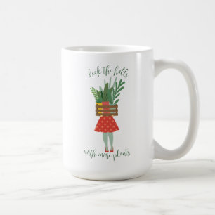Plant Lady Christmas Coffee Mug