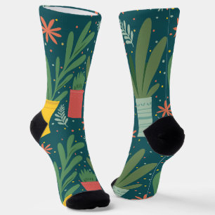 Plant Lady Crew Socks
