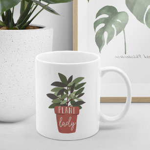 Plant Lady   Cute Plant Lovers Coffee Mug