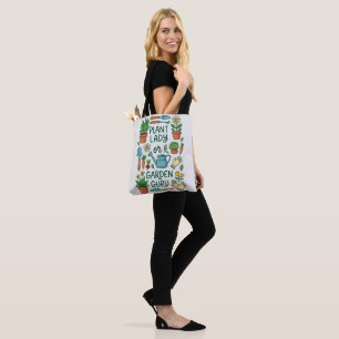Plant Lady Garden Guru Design Tote Bag