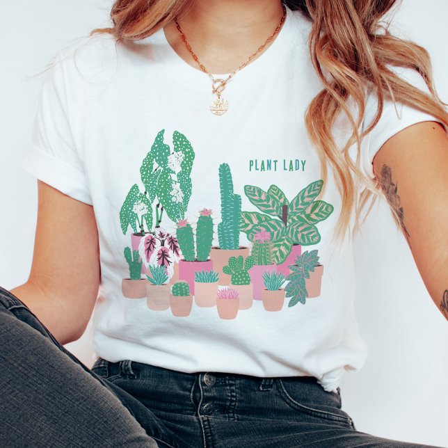 Plant Lady Houseplants tshirt (Creator Uploaded)