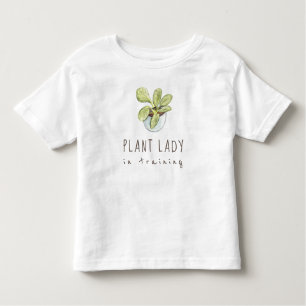 Plant Lady in Training Toddler T-shirt