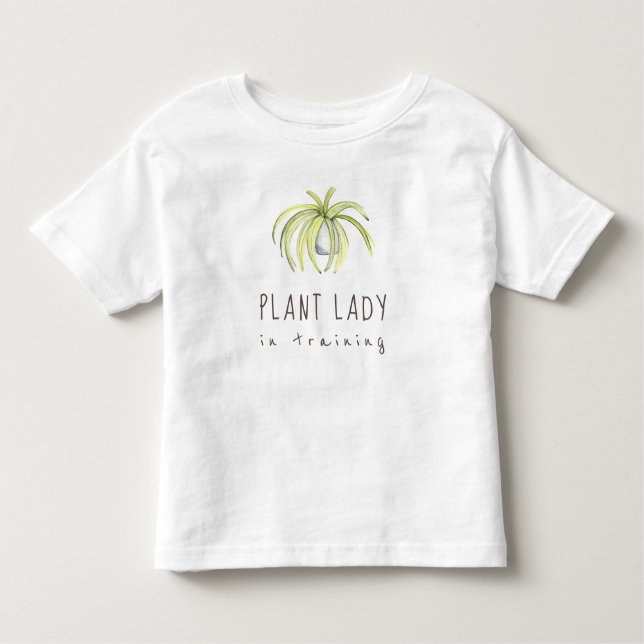 Plant Lady in Training  Toddler T-Shirt (Front)