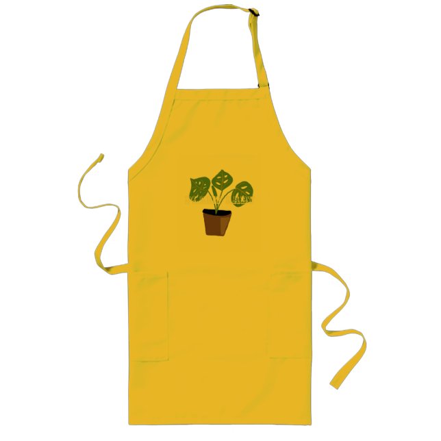 Plant lady  long apron (Front)