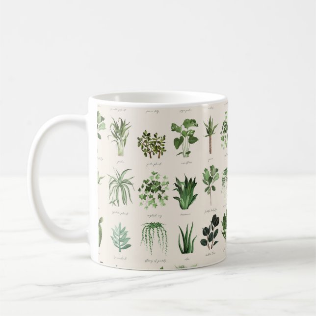 Plant lover coffee mug (Left)