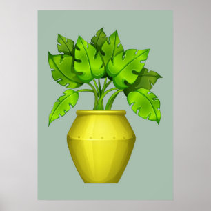 Plant Lover House Plant Poster
