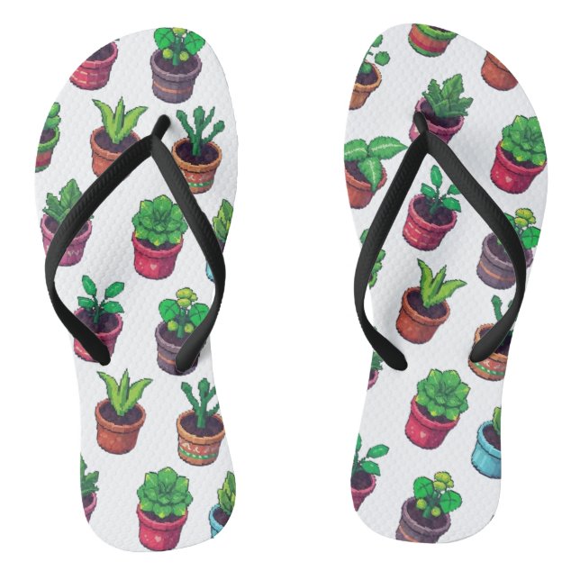 Plant Lover Jandals Thongs (Footbed)