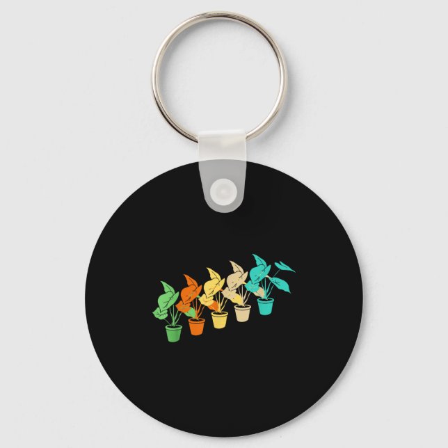Plant lover  key ring (Front)