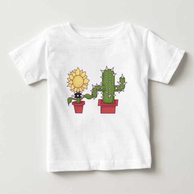 Plant Lovers Baby T-Shirt (Front)