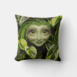Plant Lovers Throw Pillow