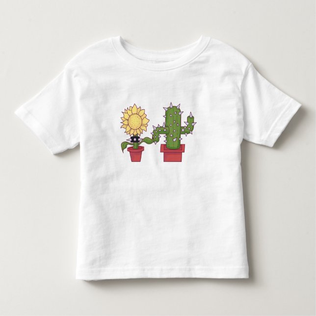 Plant Lovers Toddler T-Shirt (Front)